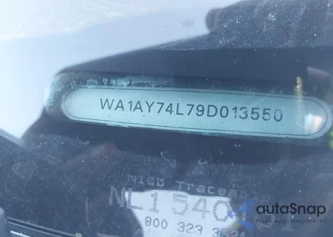 2009 Audi Q7 3.6 5 Passenger/3.6 Premium из США, поврежденный, VIN WA1AY74L79D013550